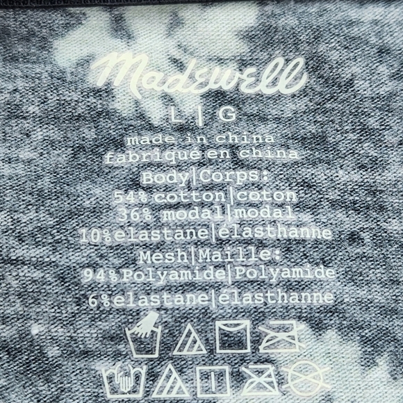 Madewell Women's Floral Print Triangle Bikini Top - L - Picture 4 of 5